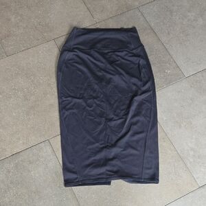 Lululemon Athletica Navy Pencil Skirt